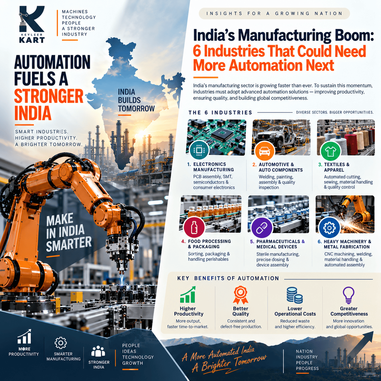 India's Manufacturing Boom: 6 Industries That Could Need More Automation Next