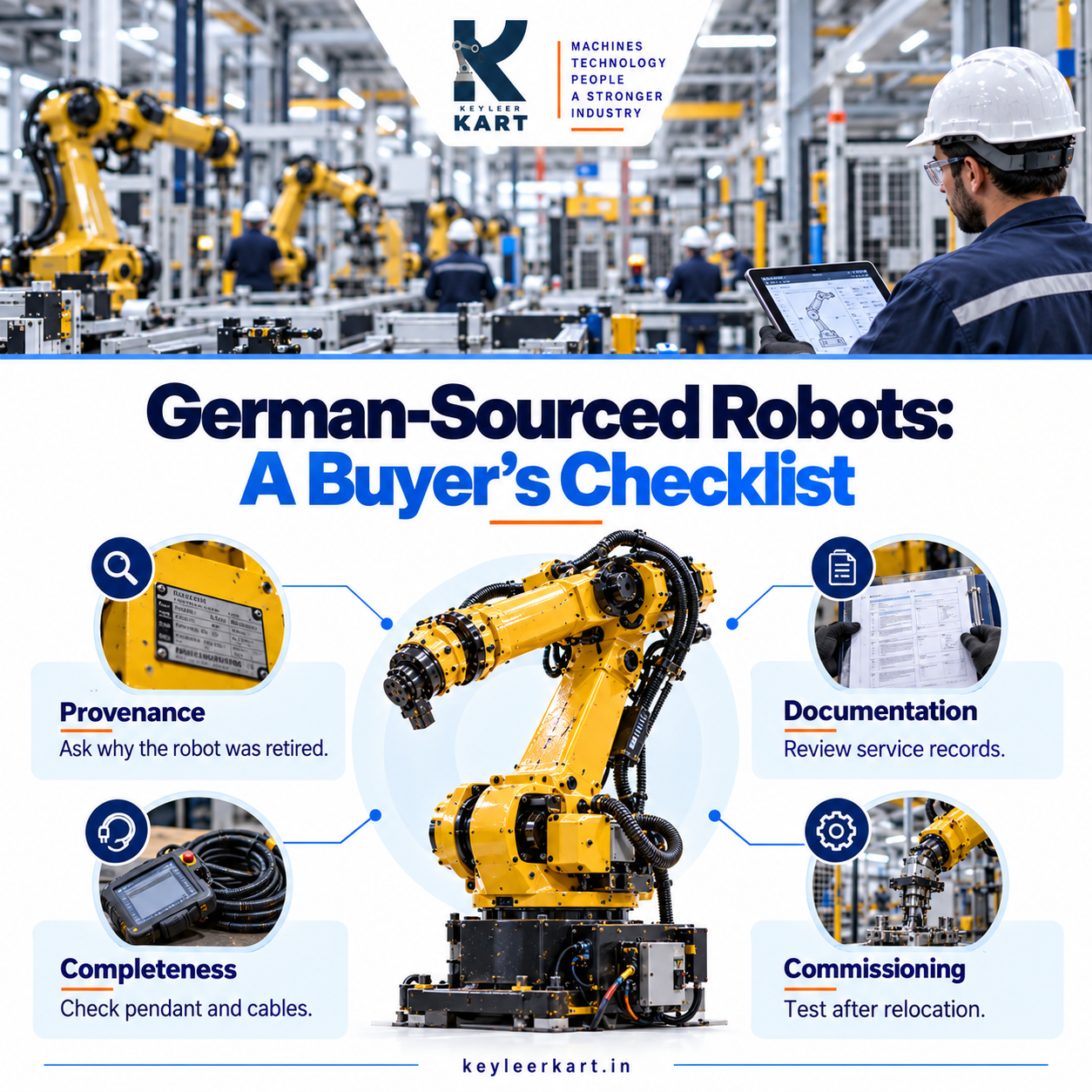 German Plant Closures Are Sending Quality FANUC & KUKA Robots to India