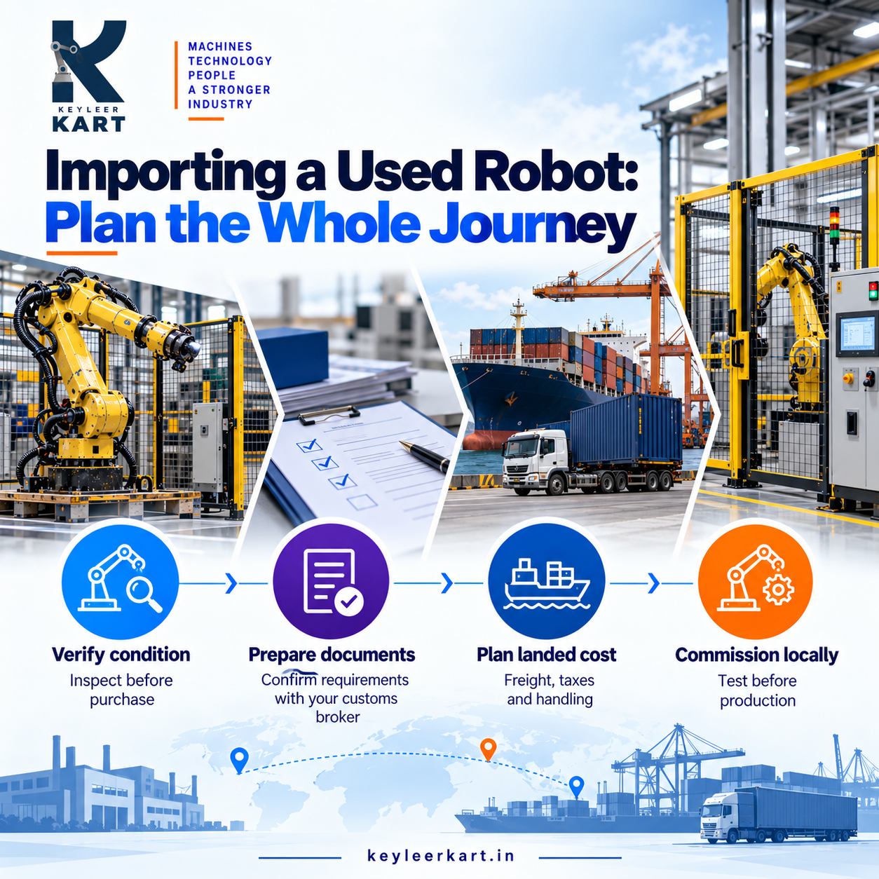 Importing a Used Robot from Germany: Duty, Documents and Timeline