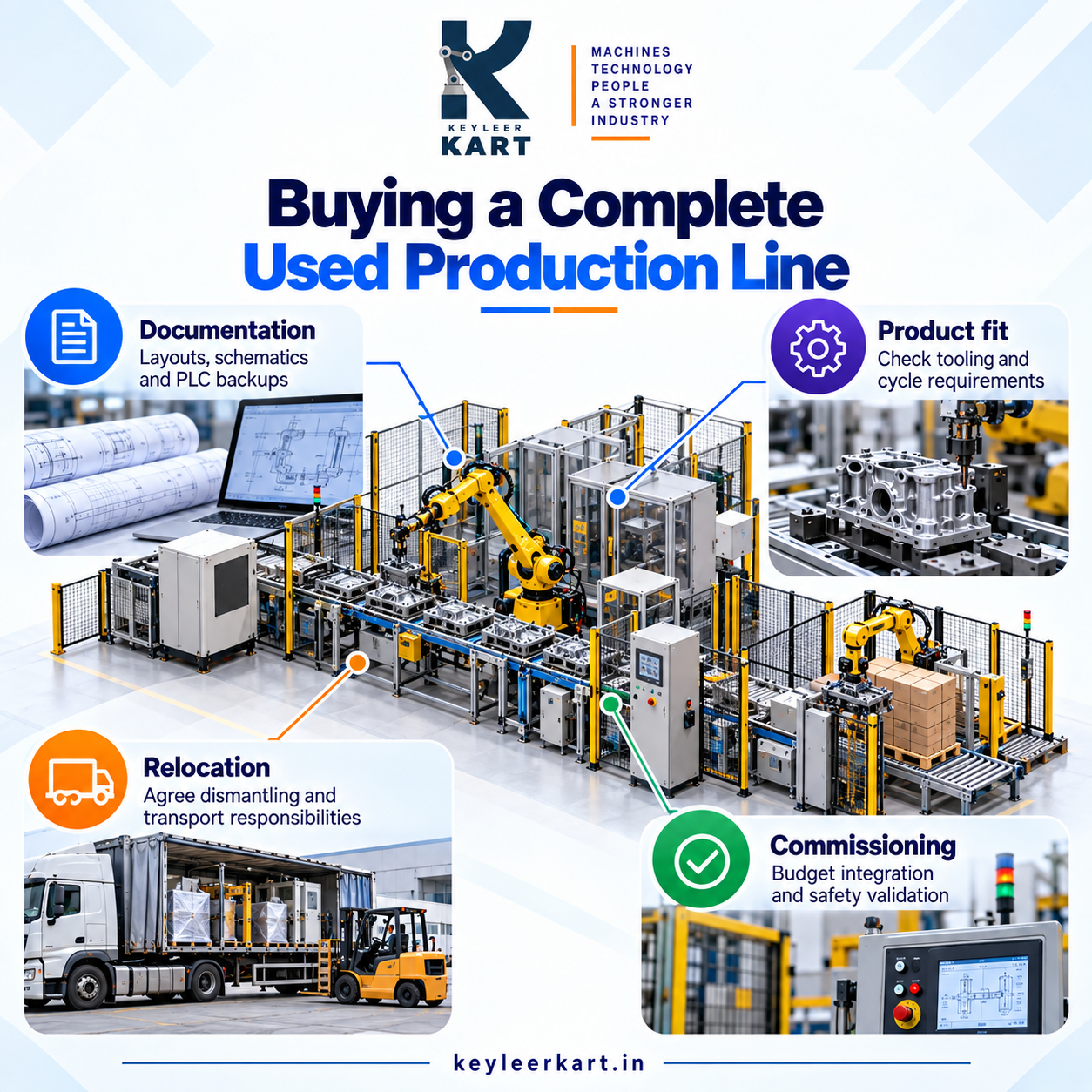 Buying a Whole Production Line Secondhand: What Nobody Tells You