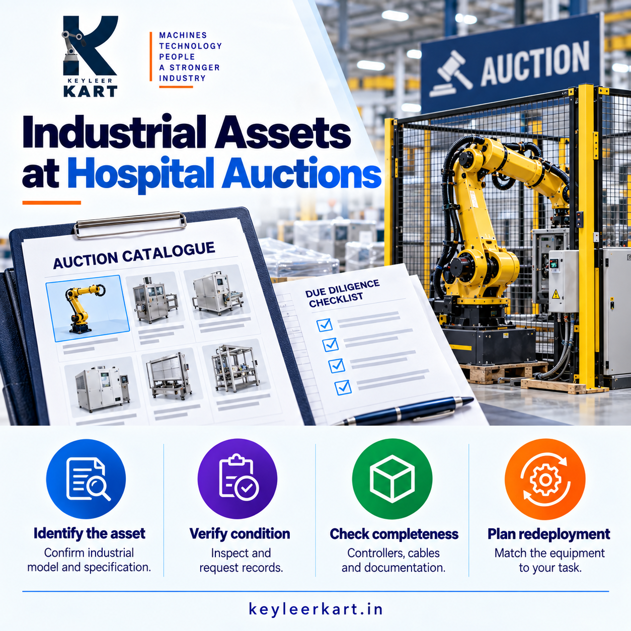 Hospital Equipment Auctions: A Surprising Source of Industrial Robotics Assets