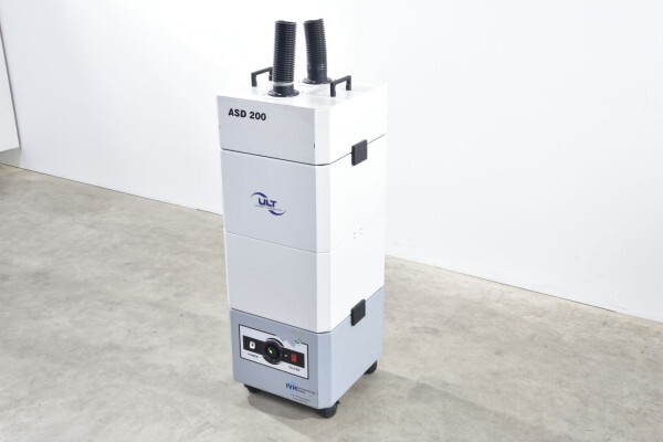 EFFICIENT DUST EXTRACTION WITH THE ULT AG ASD 200 MOBILE DUST EXTRACTION DEVICE