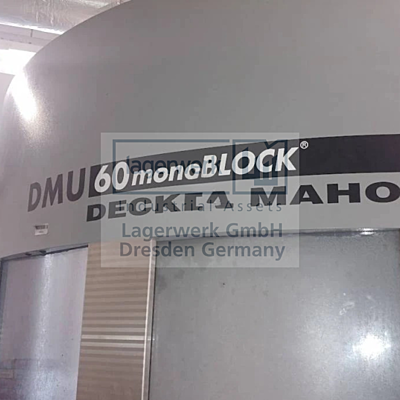 DMG DMU 60 Monoblock DMG DMU 60 Monoblock
