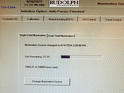 Rudolph AXi940 Inline Wafer Inspection Tool Rudolph AXi940 Inline Wafer Inspection Tool