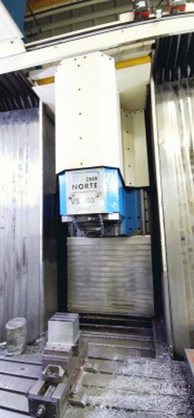 Vertical machining centers VS 500 Speed NORTE YOM 1999 Vertical machining centers VS 500 Speed NORTE YOM 1999