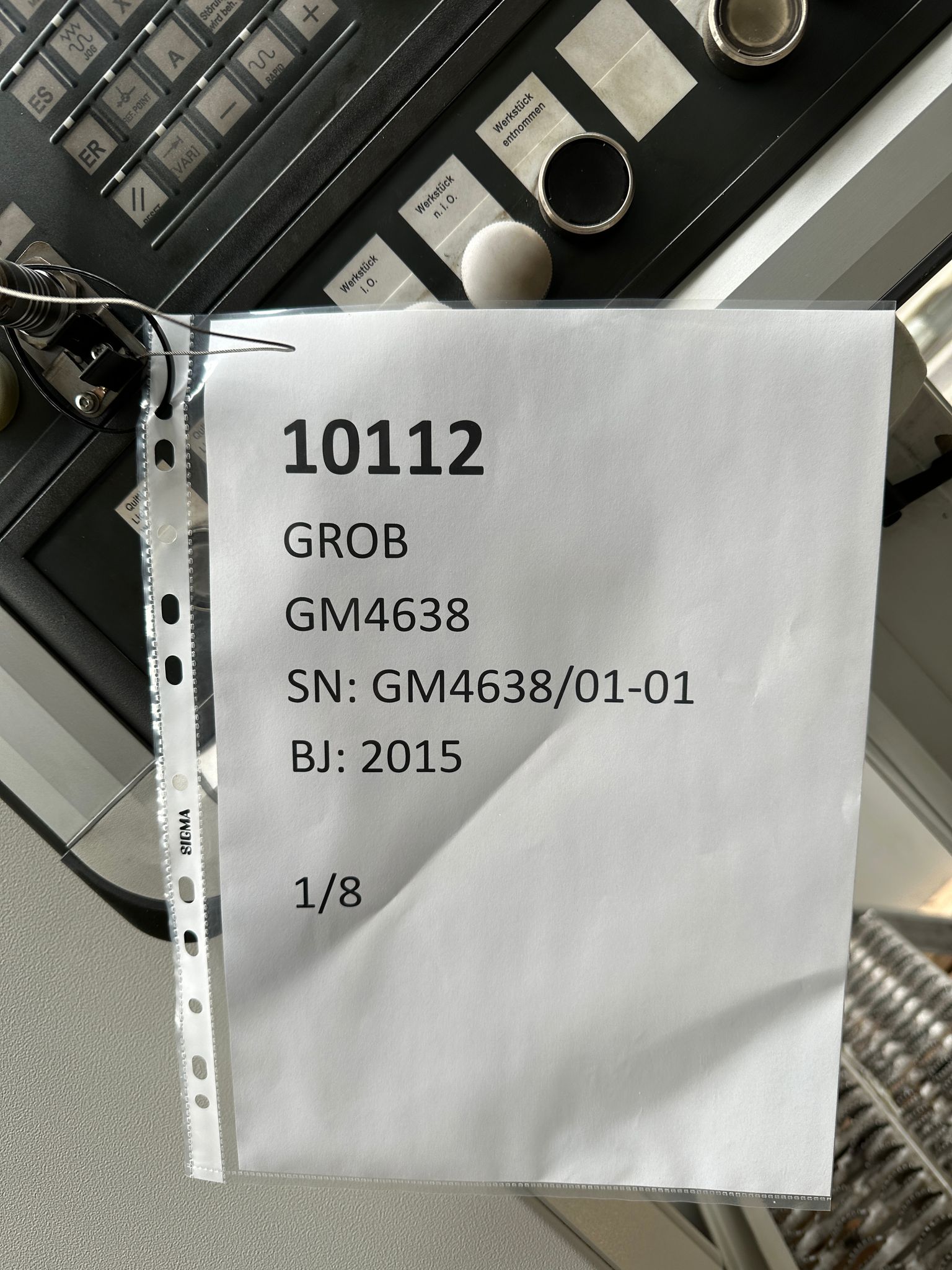 GROB GM4638