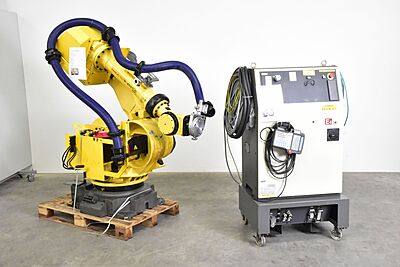 FANUC R-2000iA/165F, A05B-1324-B203, Robot with Control cabinet and Panel, YoM2002