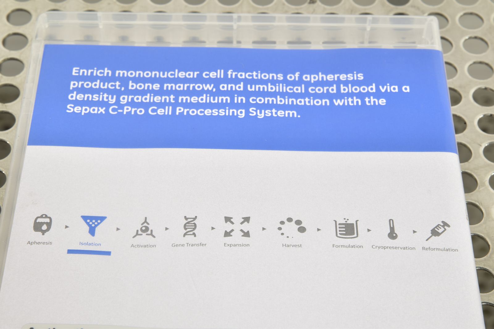 BIOSAFE Sepax C-Pro, Cell Processing Instrument BIOSAFE Sepax C-Pro, Cell Processing Instrument
