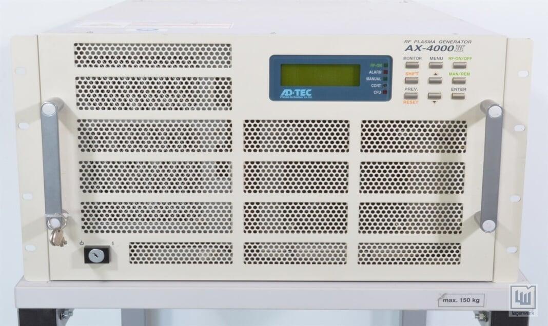 ENHANCING PRECISION PLASMA PROCESSING WITH ADTEC AX-4000III-40M RF PLASMA GENERATOR